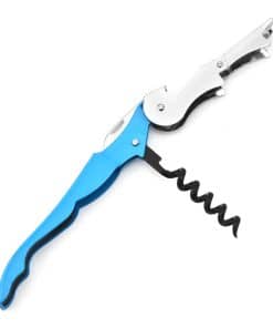 Pulltaps-style Blue Wine Bottle Opener Vinozeek Custom Branding